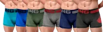 Comprar Paquete 6 Boxer Hombre Stretch Microfibra Lencería Mayoreo