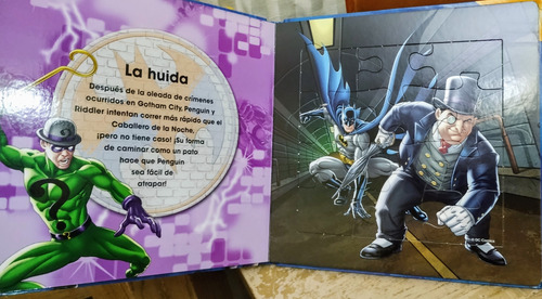 Mi Primer Libro De Rompecabezas,batman Incluye 4 Rompecabeza (Usado)