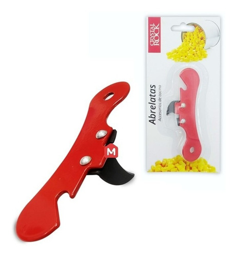 Set X 20 Abrelatas Uña Destapador Rojo Metal Abre Lata
