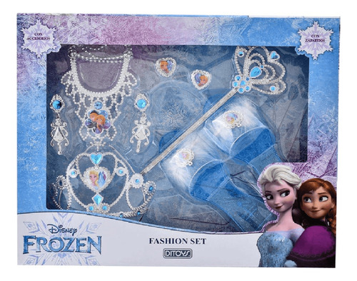 Kit Corona,zapatos Y Accesorios Fashion Set Frozen Full