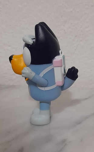 Bluey Perrito Figura Articualda Bandai 6 Cm. (Usado)