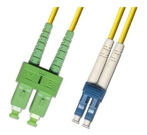 3m - Cable De Fibra Optica Duplex Monomodo (9/125) - Lc /