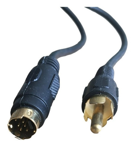 Cable Convertidor Adaptador Rca Macho A S-video Hembra 1.8m