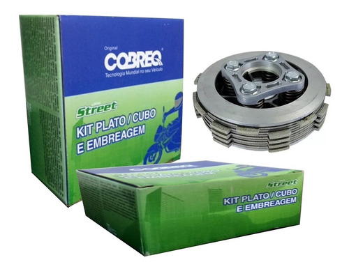 Kit Embreagem Biz 125 2005/2018 Original Cobreq