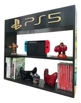 Comprar Repisas Ps5 Videojuegos Mueble Gamer Playstation Para Juegos