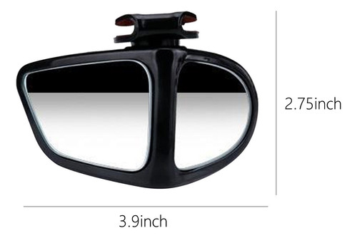 Espejo Retrovisor G Para Coche, Rotación De 360 Grados, Dobl