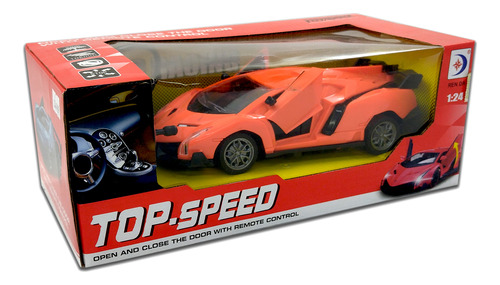 Auto Radiocontrol Top Speed 1:24 Abre Puerta Ploppy.6 374189