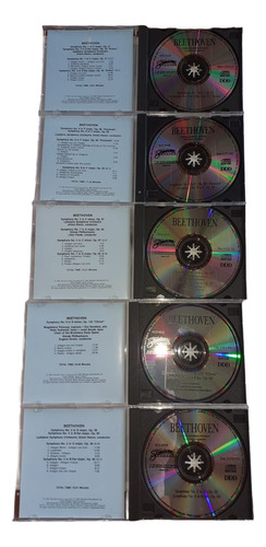 Beethoven: Sinfonías Completas, 5 Cds, Poco Uso. (Usado)