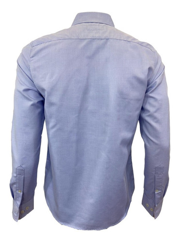 Imagen 6 de 7 de Camisa Corte Recto Manga Larga De Hombre