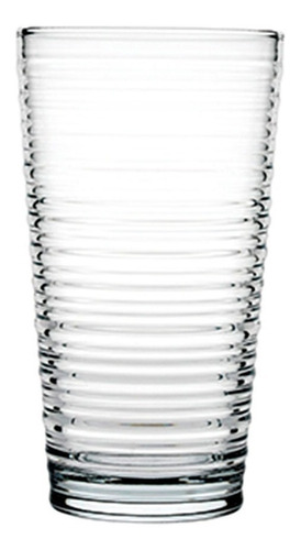 Vaso Vidrio Agua Tragos - Set X 12  Unid Pasabahce 