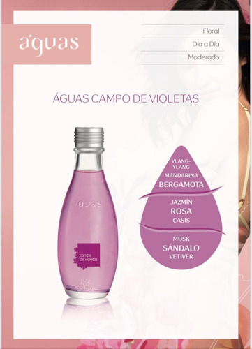 Imagen 2 de 2 de Aguas De Natura Campos De Violetas