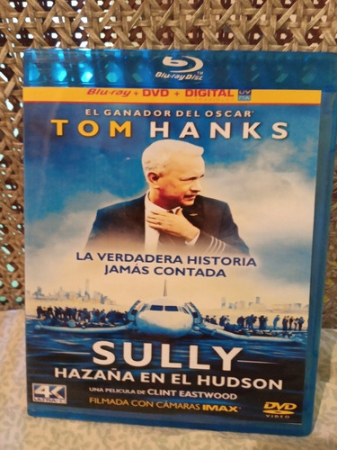 Sully-hazaña En El Hudson- Tom Hanks. Blue-ray