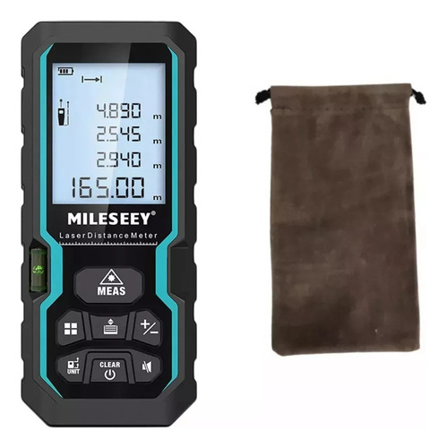 Trena Laser Mileseey S6 100m Com Cálculo De Área