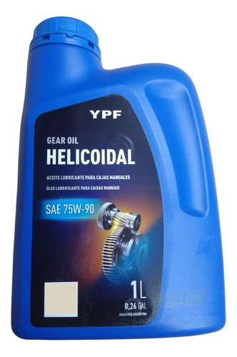 Aceite Para Caja Helicoidal 75w90 1lt Semisintetico 3c Ypf