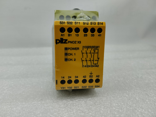 Relé De Seguridad Pilz Pnoz X3 De 2 Canales Id 774318