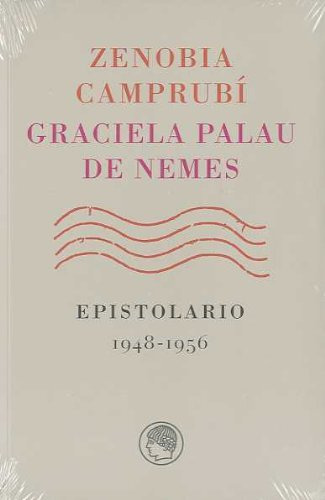 Libro Epistolario 1948-1956 De Cortés Ibañez Emilia