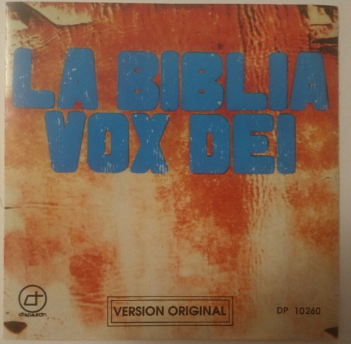 Vox Dei - La Biblia Edición Original En Cd 