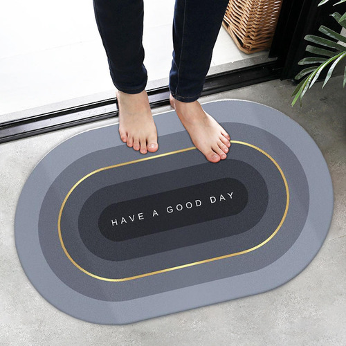 Juego De 2 Alfombrillas De Baño De Secado Rápido Para