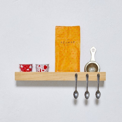 Imagen 5 de 10 de Estante Metal Para Cocina Con Frente Imantado De Madera