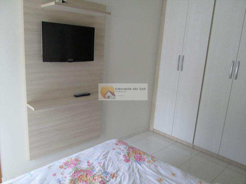 Imagem 13 de 30 de Apartamento Vista Mar Três Dormitórios À Vendas,praia Grande - V3118