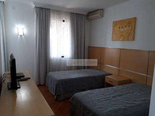 Imagem 5 de 25 de Flat Brascan Stay Bridge - Locação - 2 Dormitórios - Fl4296