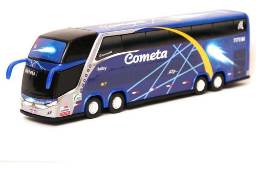 Brinquedo Miniatura Ônibus Cometa Halley 30cm Coleções