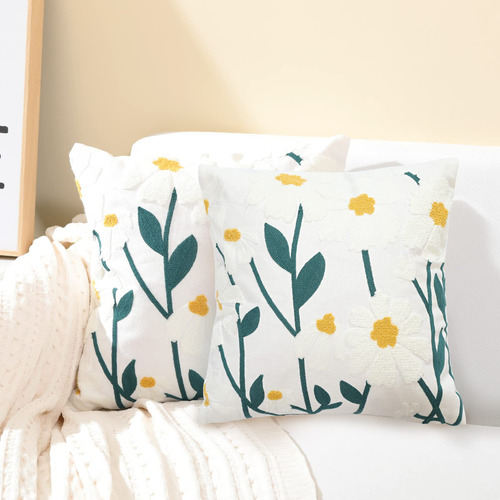 Set De 2 Fundas Decorativas Para Sofá/cama, 45x45 Cm