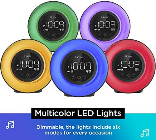 Reloj Despertador Ihome Powerclock Glow - Radio Reloj Fm Con