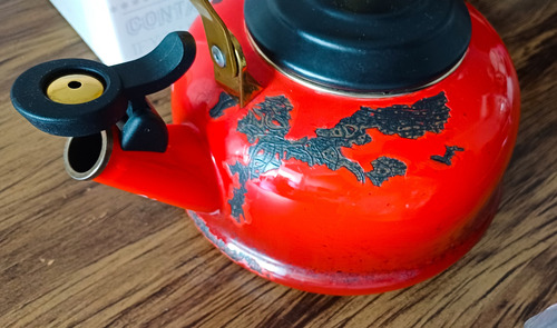 Chaleira Expresso De Hogwarts - Edição Limitada Le Creuset Vermelho