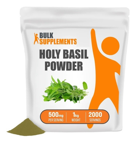 Bulk Supplements | Polvo Albahaca Santa | 1kg | 2000 Servici