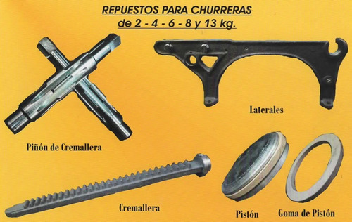 Cabeza Tacho Repuesto Orig Embutidora/churrera 2 Kgs Arean