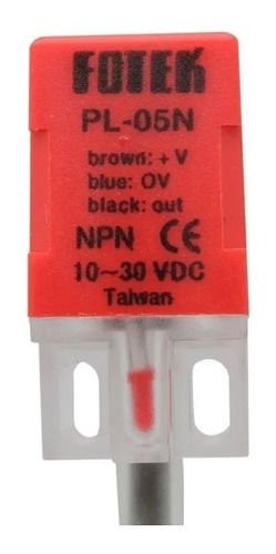 Pl-05n Lote 5 Piezas Sensor Inductivo Npn Fotek Con Cable 