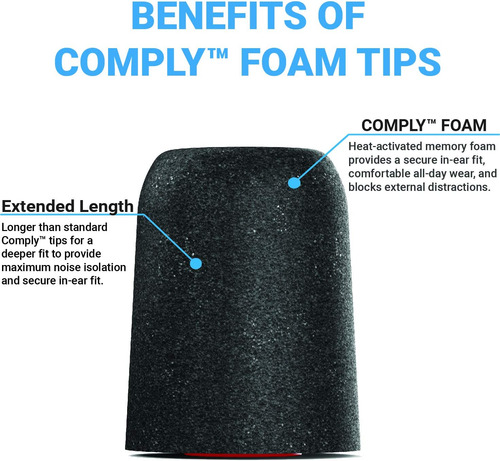 Comply Professional Series - Puntas De Espuma Viscoelástica