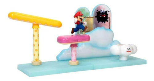  Mario Bros Nubes Set Juego, Nintendo Mario Figura Acción 