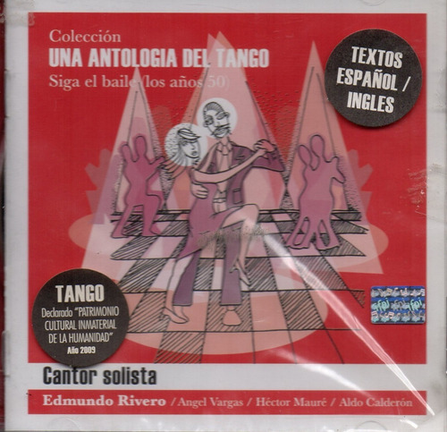 Cd Una Antologia Del Tango  Edmundo Rivero Vol. 9