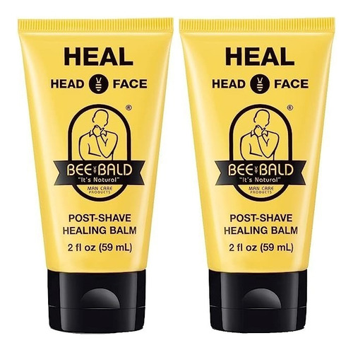 Bálsamo Para Después Del Afeitado 59 Ml Bee Bald 2 Pack