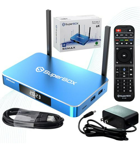 El Más Nuevo Smart Bundle Tv Box S-5 Max 2024 Completamente,