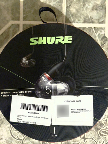 Adifonos Shure Aonic 5 Perfecto Estado Envio Incluido