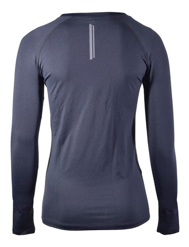 Remera Térmica Salomon Hybrid Ls Tee Mujer Negro