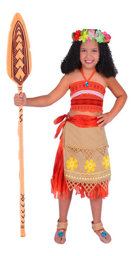 Disfraz De Moana De Disney Marca Carnavalito