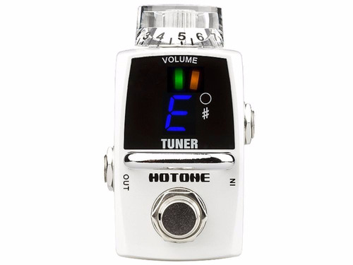 Pedal Afinador Cromatico Hotone Digital Tuner Stu-1 C/nf