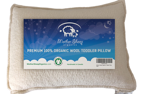 Mother Sheep Organics Almohada De Lana Orgánica Para Niño.