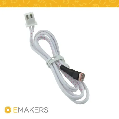Cable De Ldr 50cm Sensor X 2 Unid Fotoresistor Emakers