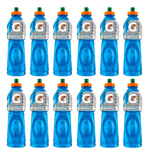 Gatorade 750 Cc Cool Blue - Pack 12 Botellas