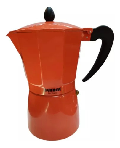 Cafetera Bekker Naranja 9 Tazas