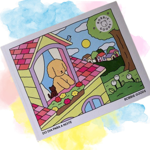 Livro De Colorir Bobbie Goods Com Desenhos Variados E Detalhados - Original - Crianças Adultos