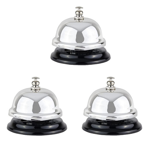 3pzs Campana Para Lobby Timbres De Mesa De Recepció De Hotel