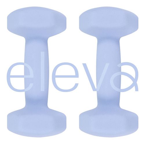 Set De Mancuernas Hexagonales 2 Pzas 2.2kg Neopreno Premium
