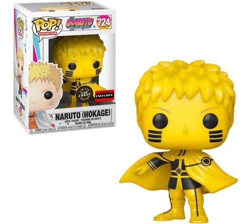 Funko Anime Naruto Hokage Exclusivo Glow Chase