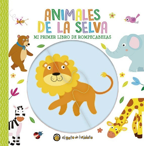 Animales De La Selva - Mi Primer Libro De Rompecabezas